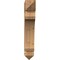 Ekena Millwork Legacy Arts & Crafts Rough Sawn Bracket, Western Red Cedar, 6"W x 28"D x 36"H BKT06X28X36LEC03RWR - alternate 2